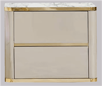 现代风格方形床头柜HF-2020-38