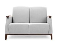 现代风格有扶手双位沙发