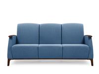 现代风格有扶手三位沙发