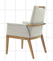 现代风格扶手餐椅HF-2020-173