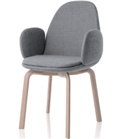 现代风格扶手餐椅HF-2020-205