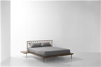 现代风格无床尾屏的床
